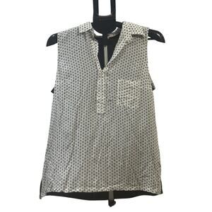Thyme & Honey Sleeveless Blouse size XL